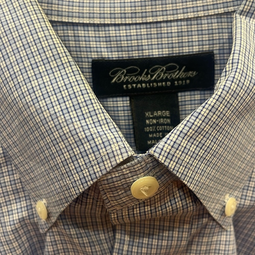 Brooks Brothers 100% cotton button down shirt